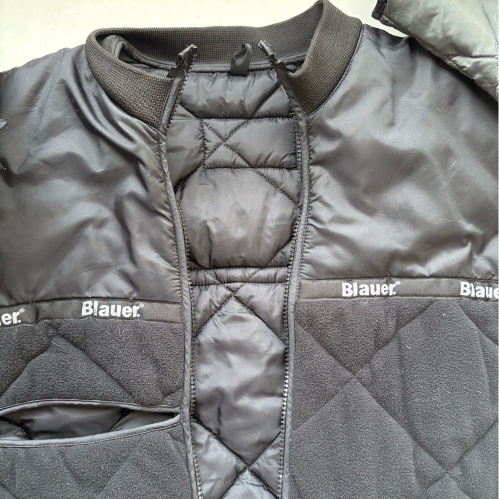 Blauer Men’s Quilted Jacket Liner Black Size Large - Picture 3 of 5